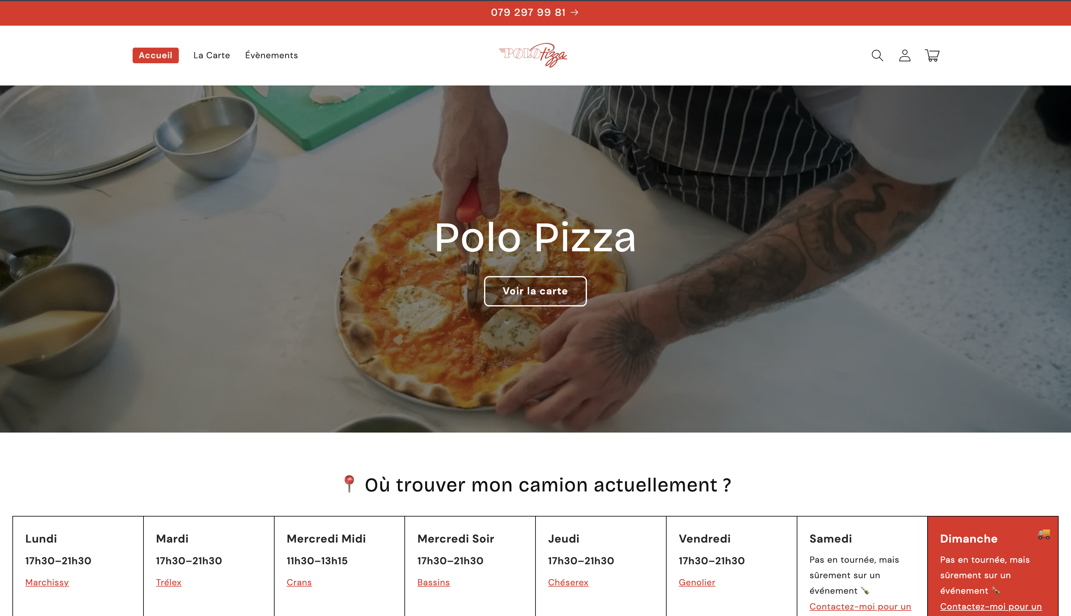 polo pizza site internet